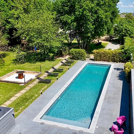 Feriehus De Luxe Avec Piscine, Jacuzzi, Hammam, Animaux Admis, Proche Le Mans - Fr-1-410-451