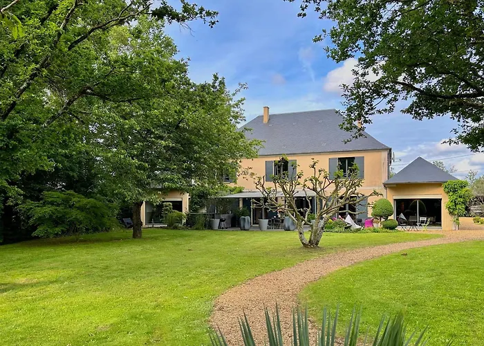 De Luxe Avec Piscine, Jacuzzi, Hammam, Animaux Admis, Proche Le Mans - Fr-1-410-451 Ferienhaus Voivres-Les-le-Mans