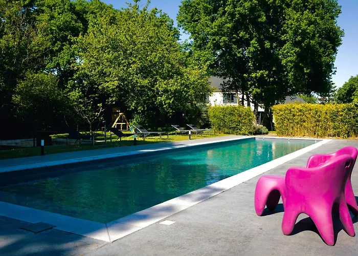 Tatil Evi De Luxe Avec Piscine, Jacuzzi, Hammam, Animaux Admis, Proche Le Mans - Fr-1-410-451 *